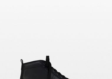 CHRISTIAN LOUBOUTIN Ανδρικό Μαύρο Retero High Sneakers - CHRISTIAN LOUBOUTIN - 