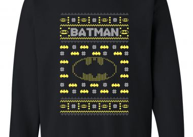 Χριστουγεννιάτικο Ugly Sweater Batman Pop Culture Black - Pop Culture - 