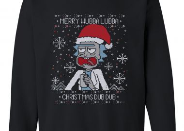 Χριστουγεννιάτικο Ugly Sweater Rick n Morty Pop Culture Black - Pop Culture - 