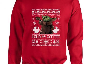 Χριστουγεννιάτικο Ugly Sweater Yoda2 Pop Culture Red - Pop Culture - 