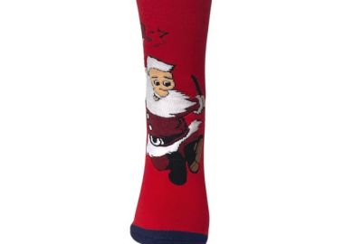 ΧΡΙΣΤΟΥΓΕΝΝΙΑΤΙΚΗ ΓΥΝΑΙΚΕΙΑ ΠΕΤΣΕΤΕ ΚΑΛΤΣΑ ΜΕ ΣΧΕΔΙO ΑΙ ΒΑΣΙΛΗΣ 3192-23 ΚΟΚΚΙΝΟ - INIZIO - 