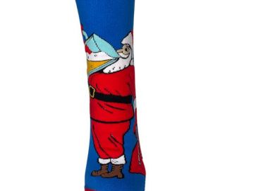 ΧΡΙΣΤΟΥΓΕΝΝΙΑΤΙΚΗ ΓΥΝΑΙΚΕΙΑ ΠΕΤΣΕΤΕ ΚΑΛΤΣΑ ΜΕ ΣΧΕΔΙO ΑΙ ΒΑΣΙΛΗΣ ΜΕ ΠΟΤΗΡΙ ΜΠΥΡΑ 3192-43 ΣΙΕΛ - INIZIO - 