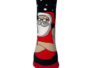 ΧΡΙΣΤΟΥΓΕΝΝΙΑΤΙΚΗ ΓΥΝΑΙΚΕΙΑ ΠΕΤΣΕΤΕ ΚΑΛΤΣΑ ΜΕ ΣΧΕΔΙO ΑΙ ΒΑΣΙΛΗΣ TATOO 3192-54 ΜΑΥΡΟ - INIZIO - 