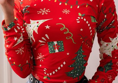 ΧΡΙΣΤΟΥΓΕΝΝΙΑΤΙΚΗ ΜΠΛΟΥΖΑ - CHRISSY - sense-shop - 