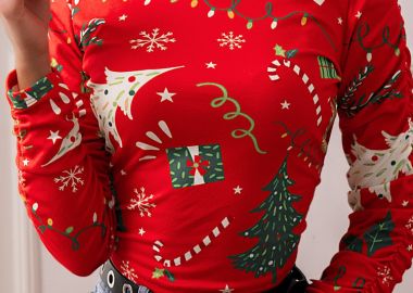 ΧΡΙΣΤΟΥΓΕΝΝΙΑΤΙΚΗ ΜΠΛΟΥΖΑ - CHRISSY - fashionroom - 