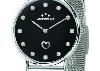 CHRONOSTAR Crystals Ladies - R3753252513, Silver case with Metallic Bracelet - Chronostar - 