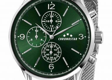 CHRONOSTAR Dandy Chronograph - R3753300004, Silver case with Metallic Bracelet - Chronostar - 