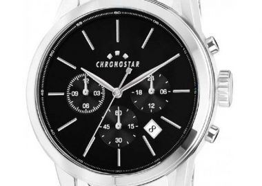 CHRONOSTAR Mens Chronograph - R3753270001, Silver case with Metallic Bracelet - Chronostar - 