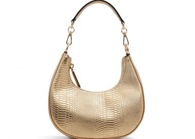 Χρυσή snakeskin τσάντα ώμου ELLISON - ALDO - 