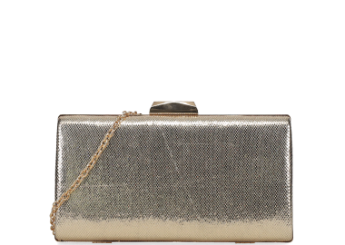Χρυσό clutch τσαντάκι - MIGATO - 