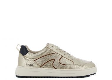 Χρυσό γυναικείο sneaker - SJ - 