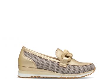 Χρυσό loafer - MARCO TOZZI - 