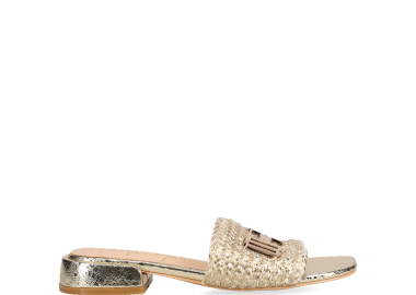 Χρυσό σανδάλι - LOVE TO LOVE by GAI MATTIOLO - 