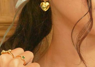 ΧΡΥΣΑ ΣΚΟΥΛΑΡΙΚΙΑ ΚΑΡΔΙΑ - HEARTLIFE - fashionroom - 