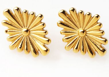 ΧΡΥΣΑ ΣΚΟΥΛΑΡΙΚΙΑ ΣΕ ΣΧΗΜΑ ΗΛΙΟΥ - Anna Raxevsky - 