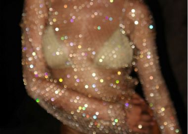 ΧΡΥΣΗ ΜΠΛΟΥΖΑ ΔΙΧΤΥ ΜΕ ΣΤΡΑΣ - GAIA - sense-shop - 