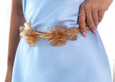 ΧΡΥΣΗ ΖΩΝΗ ΜΕ ΛΟΥΛΟΥΔΙ - FAIRYPAL - sense-shop - 