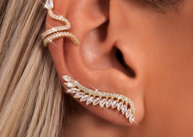 ΧΡΥΣΟ EARCUFF - IWONA - sense-shop - 