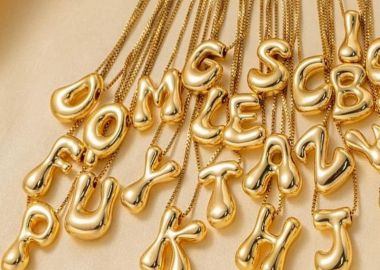 ΧΡΥΣΟ ΜΟΝΟΓΡΑΜΜΑ - BALLOON - fashionroom - 