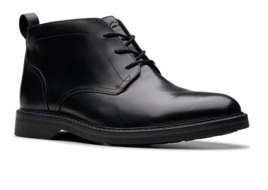 CLARKS ALDWIN CHUKKA BLACK 26179683 - Clarks - 