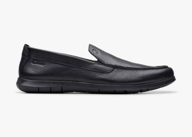 Clarks ανδρικά δερμάτινα loafers 
