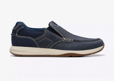 Clarks ανδρικά δερμάτινα loafers 