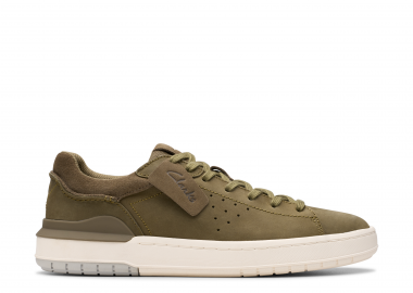 CLARKS ΑΝΔΡΙΚΟ CASUAL Courtlite2 Run 26181324 Olive Nubuck - CLARKS - 