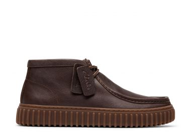 CLARKS ΑΝΔΡΙΚΟ ΜΠΟΤΑΚΙ Torhill Hi 26183425 Dark Brown Lea - CLARKS - 