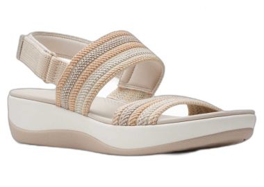 CLARKS ARLA STROLL BEIGE 26177183 - Clarks - 