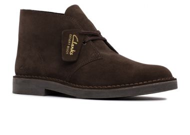 CLARKS DESERT BT EVO DARK BROWN SUEDE 26166784 - Clarks - 