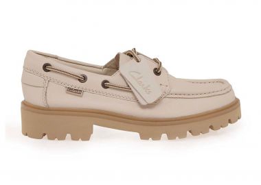 Clarks γυναικεία δερμάτινα loafers 