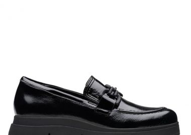 CLARKS Loriini Izzy Loafer 36-41,5 - ΜΑΥΡΟ - Clarks - 