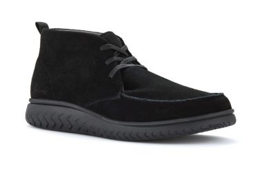 CLARKS RELAXLITE MOC BLACK SUEDE 26184688 - Clarks - 