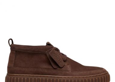 CLARKS Torhill Lace Hi Μποτάκι 41-47 - ΚΑΦΕ - Clarks - 