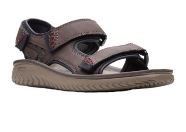 CLARKS WESLEY BAY BROWN 26165234 - Clarks - 