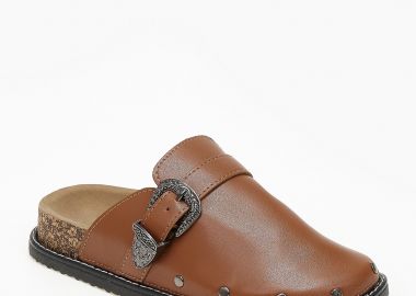 Clogs με τρουκς - Κάμελ - Issue - 