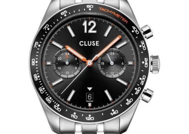 CLUSE Aravis Dual Time - CW25603, Silver case with Stainless Steel Bracelet - Cluse - 
