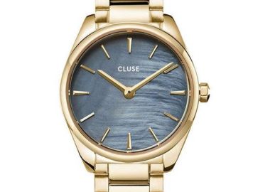 CLUSE Feroce Mini - CW11707, Gold case with Stainless Steel Bracelet - Cluse - 