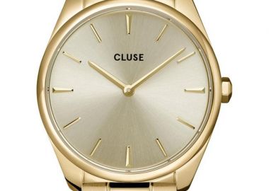CLUSE Feroce Petite - CW11212, Gold case with Stainless Steel Bracelet - Cluse - 