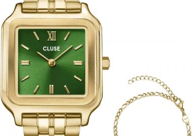 CLUSE Gracieuse Gift Set - CG11901, Gold case with Stainless Steel Bracelet - Cluse - 