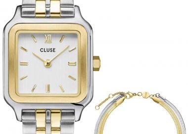 CLUSE Gracieuse Petite Gift Set - CG11801, Silver case with Stainless Steel Bracelet - Cluse - 
