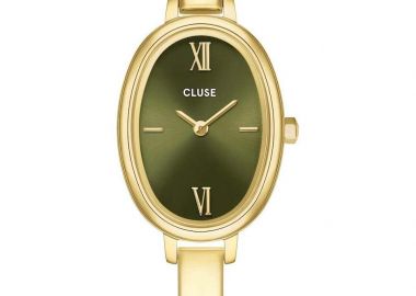 CLUSE L'Ovale - CW16103, Gold case with Stainless Steel Bracelet - Cluse - 
