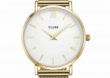 CLUSE La Minuit - CW0101203007, Gold case with Stainless Steel Bracelet - Cluse - 