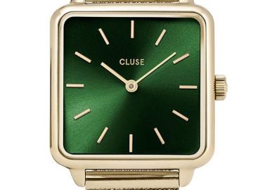CLUSE La Tetragone - CW0101207013, Gold case with Stainless Steel Bracelet - Cluse - 