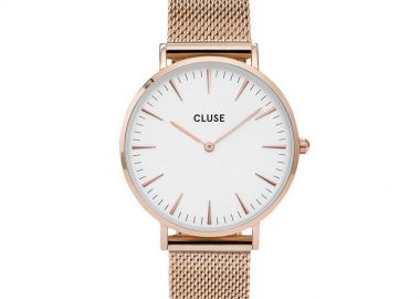 CLUSE LABOHEME Rose Gold Stainless Steel Strap CW0101201001 - CLUSE - 
