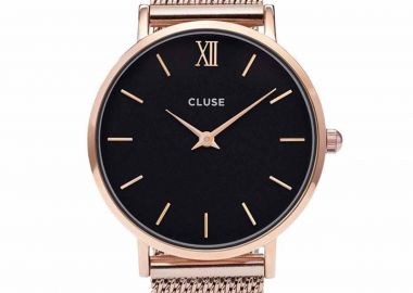 CLUSE Minuit - CW0101203003, Rose Gold case with Stainless Steel Bracelet - Cluse - 