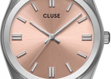 CLUSE Retro 70's - CW35101, Silver case with Stainless Steel Bracelet - Cluse - 
