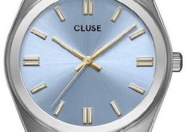 CLUSE Retro 70's - CW35102, Silver case with Stainless Steel Bracelet - Cluse - 
