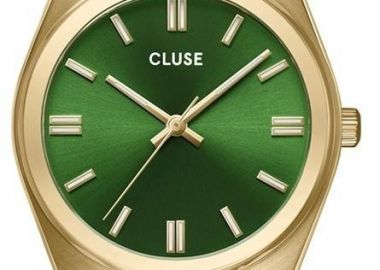 CLUSE Retro 70's - CW35105, Gold case with Stainless Steel Bracelet - Cluse - 