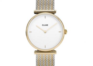 CLUSE Triomphe Gold Bicolour Mesh CW0101208002 - CLUSE - 